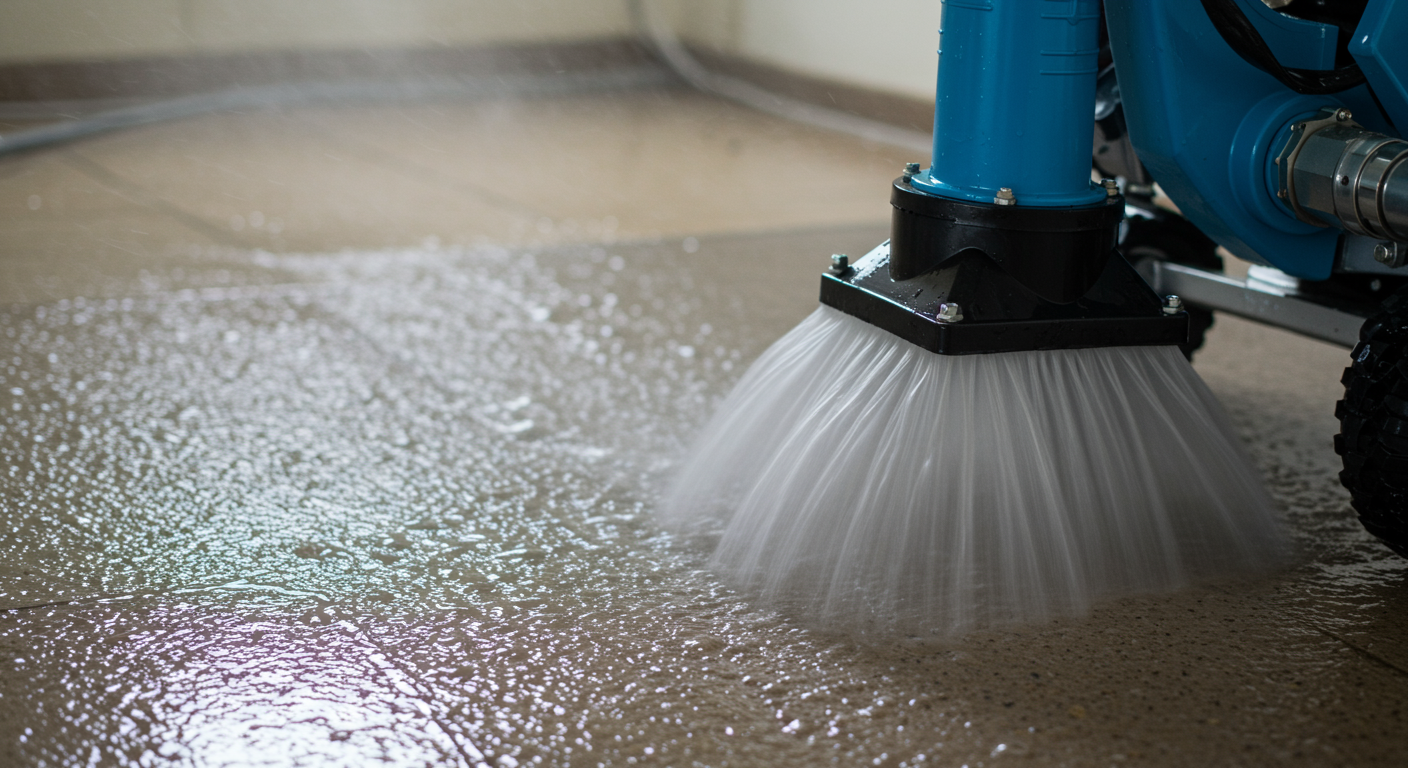 Advanced Water Cleanup Equipment in Action