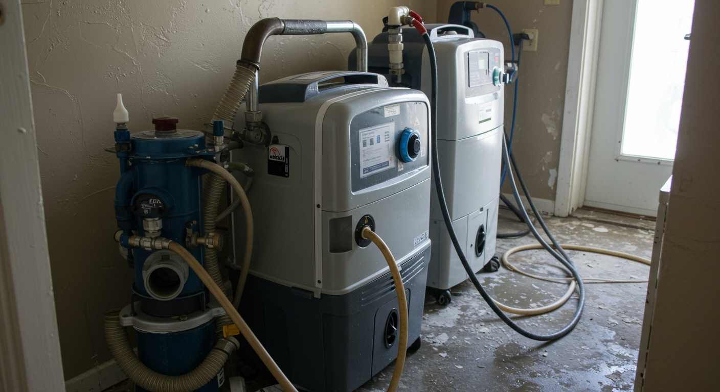 Advanced Restoration Equipment in Action